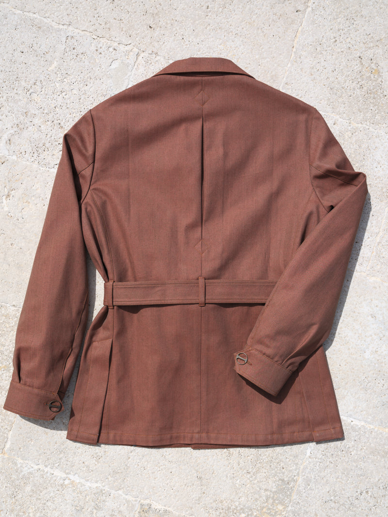 SIENA | SAHARAN JACKET | TWILL COTTON | TERRA DI SIENA