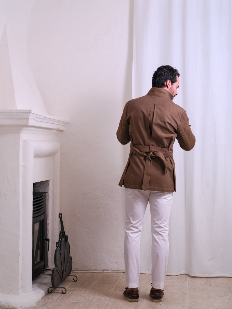 SAHARA | SAHARAN JACKET | TWILL COTTON | OCHER