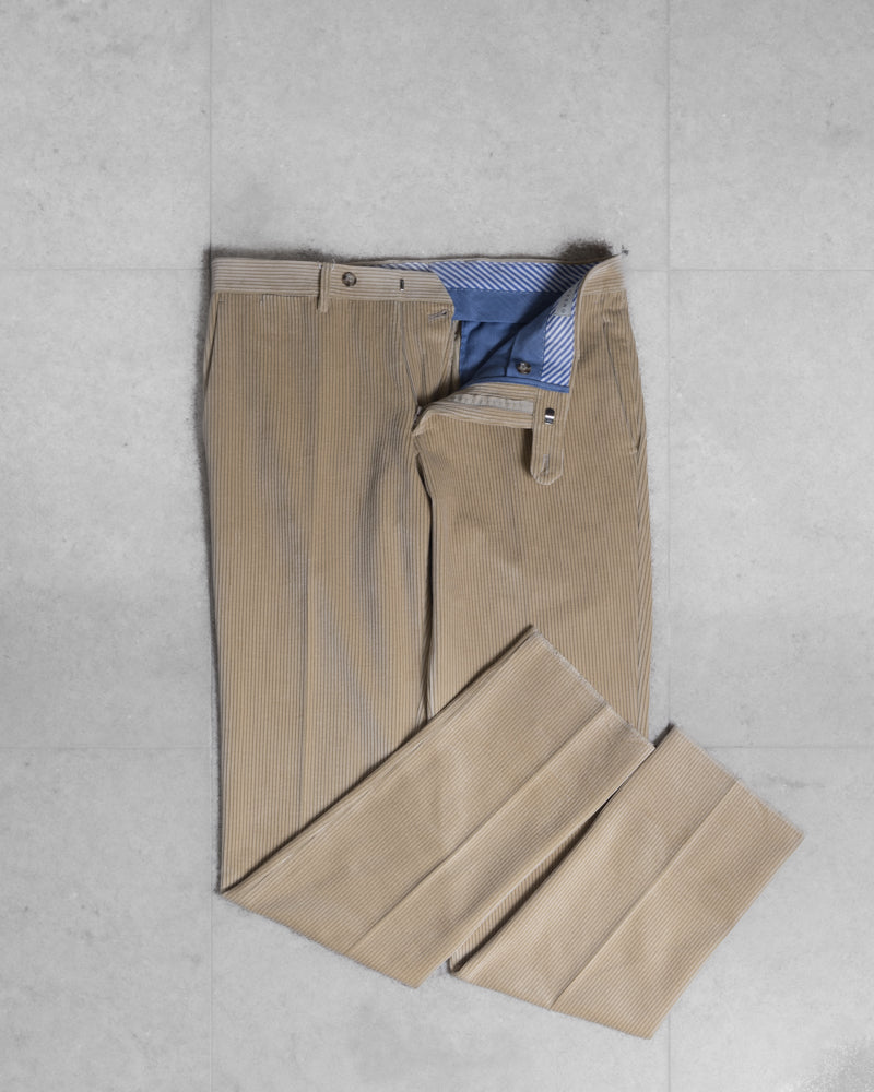 CORDUROY | PANTALONI A COSTE | VELLUTO | MIELE